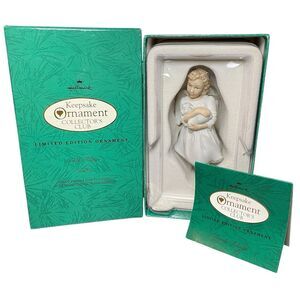 Vintage 1993 Hallmark‎ Gentle Tidings Keepsake Collectible Ornament No Stand